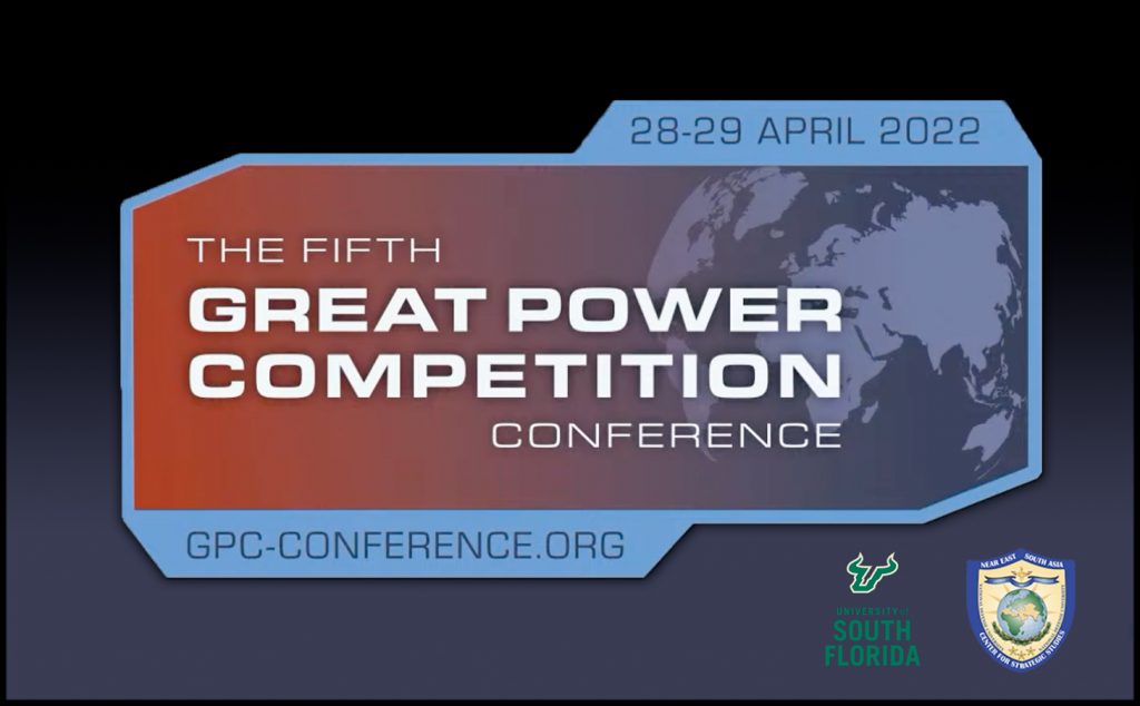 USF and the NESA Center Host the 5th Great Power Competition Conference